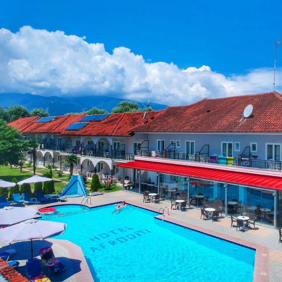 Hotel Afroditi Паралія-Пантелеймонос Екстер'єр фото